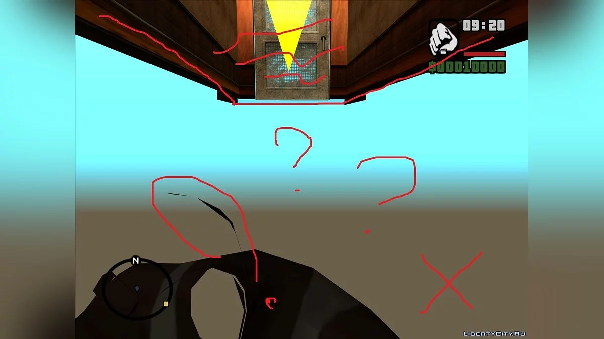 乡村酒吧室内碰撞 [不再适用] / GTA San Andreas