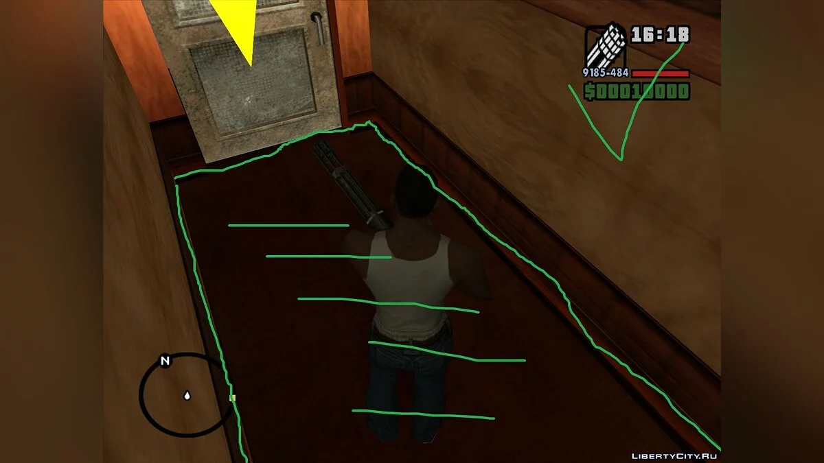 乡村酒吧室内碰撞 [不再适用] / GTA San Andreas