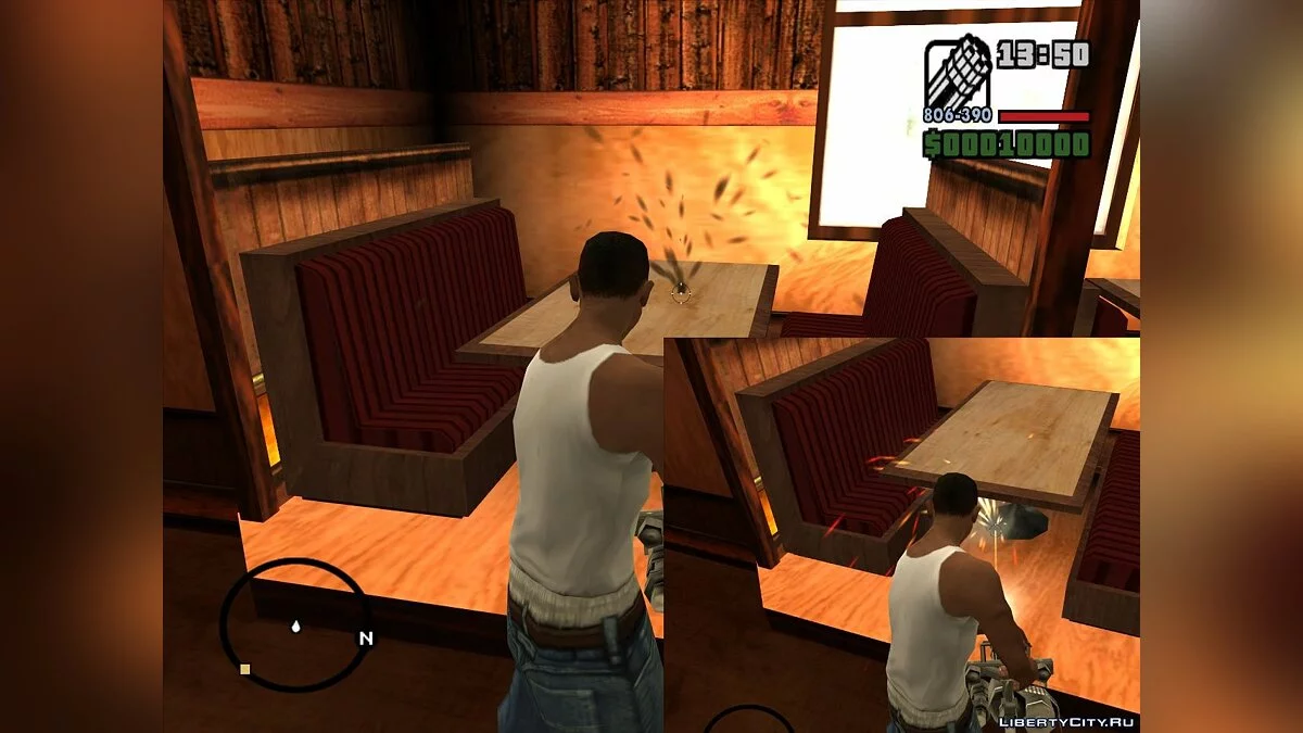 乡村酒吧室内碰撞 [不再适用] / GTA San Andreas