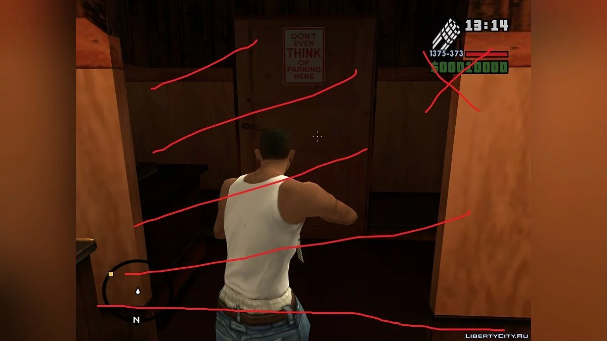 乡村酒吧室内碰撞 [不再适用] / GTA San Andreas