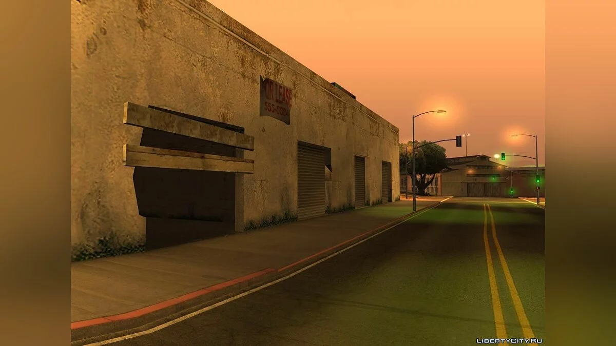 Open Garage in Doherty / GTA San Andreas