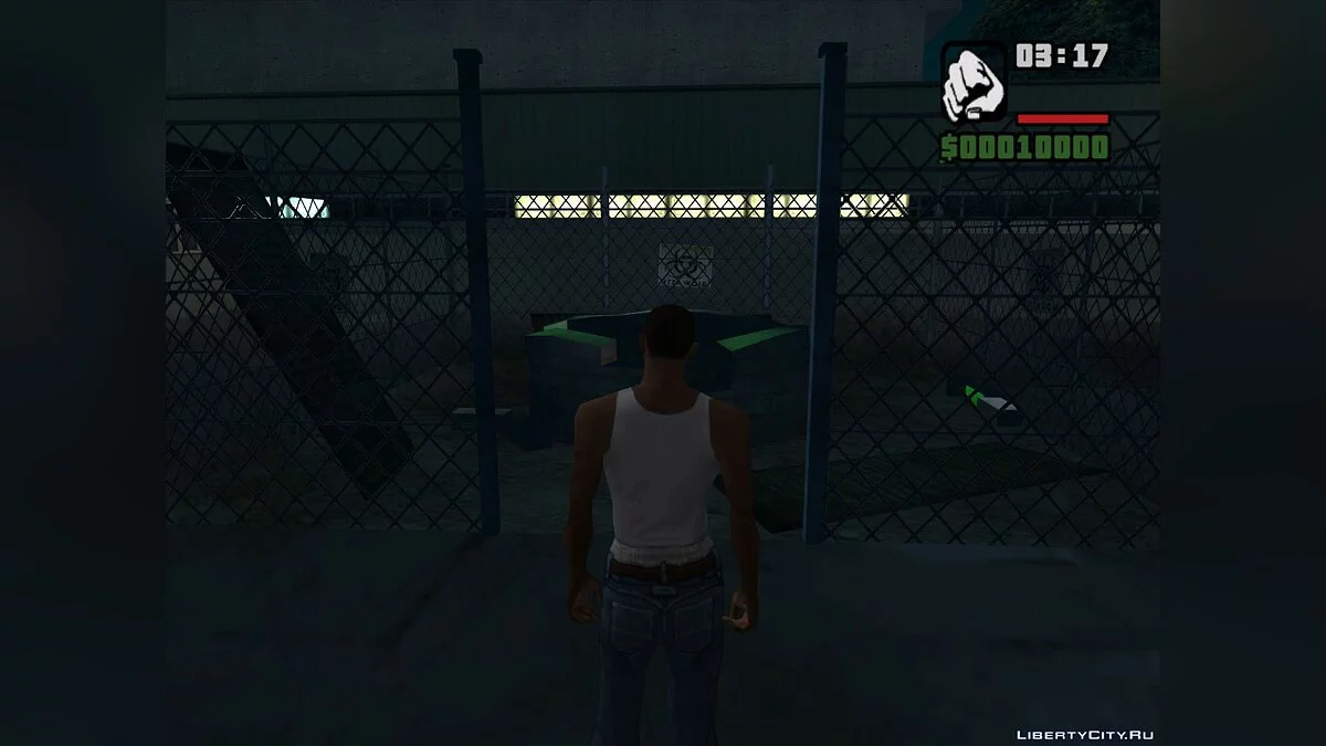 Puits ouvert avec déchets à Montgomery / GTA San Andreas