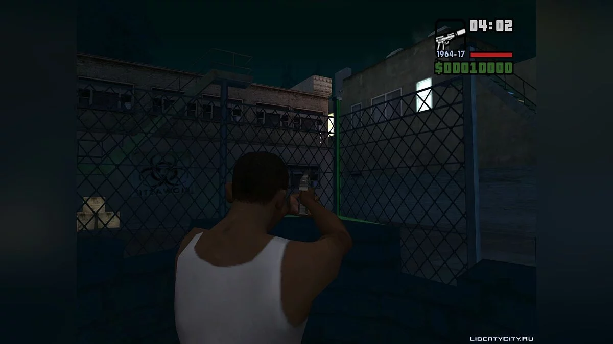Puits ouvert avec déchets à Montgomery / GTA San Andreas