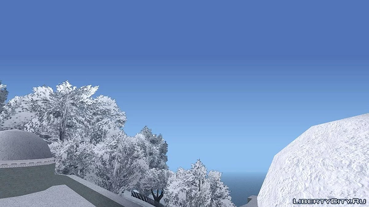 رسومات شتوية لأجهزة الكمبيوتر الضعيفة / جي تي إيه سان أندرياس