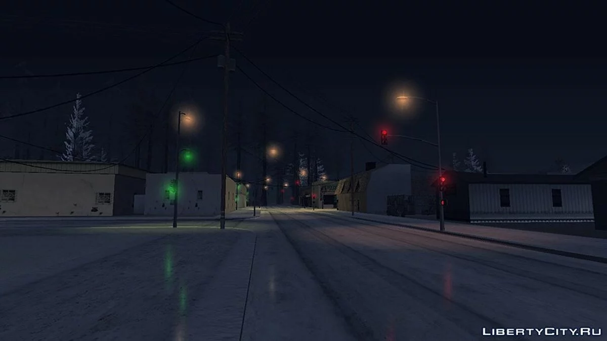 رسومات شتوية لأجهزة الكمبيوتر الضعيفة / جي تي إيه سان أندرياس