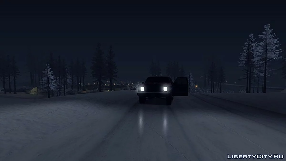 رسومات شتوية لأجهزة الكمبيوتر الضعيفة / جي تي إيه سان أندرياس