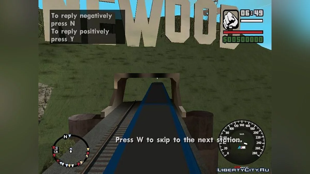 GTA SAxVCxLC Línea de metro v4.2 / GTA San Andreas
