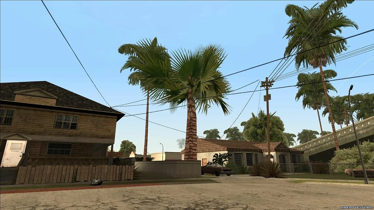 植被顶点修复v1.1 / GTA San Andreas
