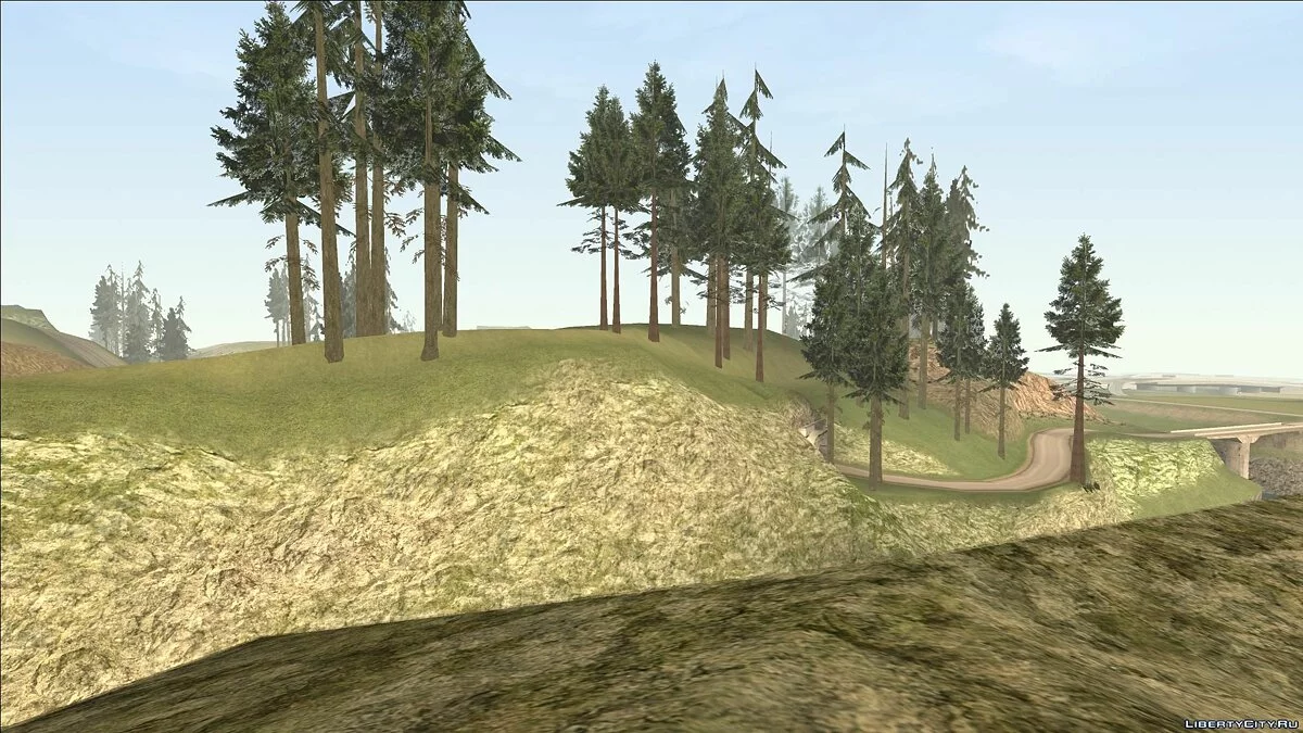 植被顶点修复v1.1 / GTA San Andreas