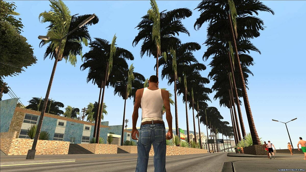 GTA San Andreas PS2 Vegetation for Mobile (version from 22.09.22