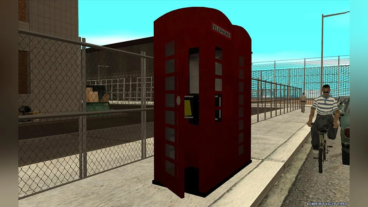 Британська телефонна будка / GTA San Andreas