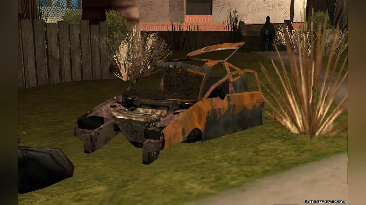 Carros abandonados do GTA 4 / GTA San Andreas