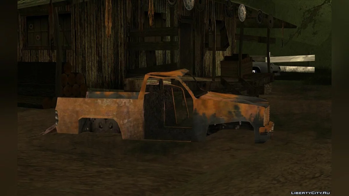 Carros abandonados do GTA 4 / GTA San Andreas
