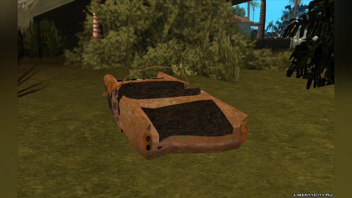 Carros abandonados do GTA 4 / GTA San Andreas