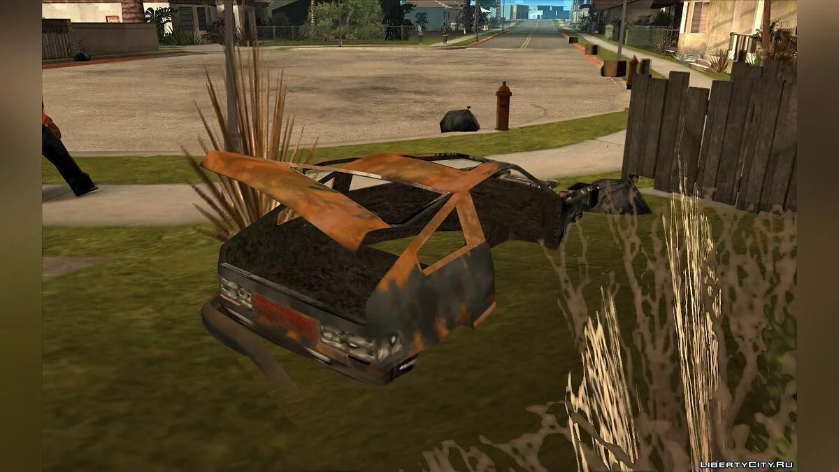Carros abandonados do GTA 4 / GTA San Andreas