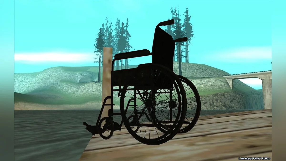 Wheelchair from Fallout 4 / GTA San Andreas