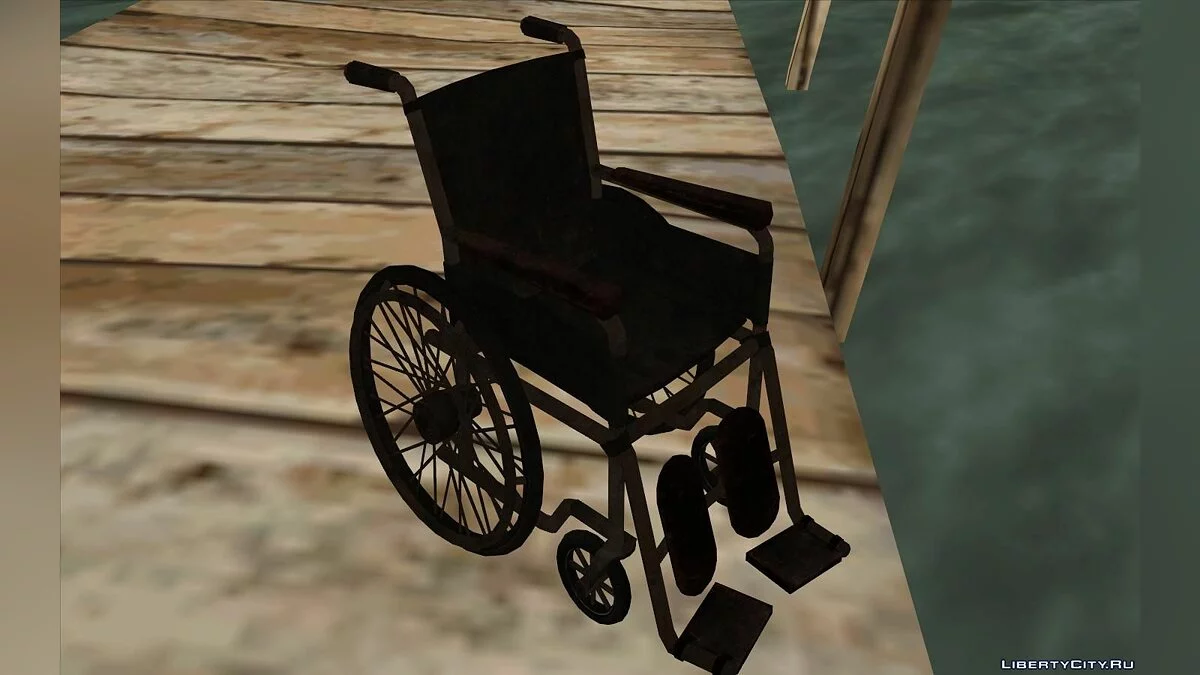 Cadeira de rodas do jogo Silent Hill Downpour / GTA San Andreas