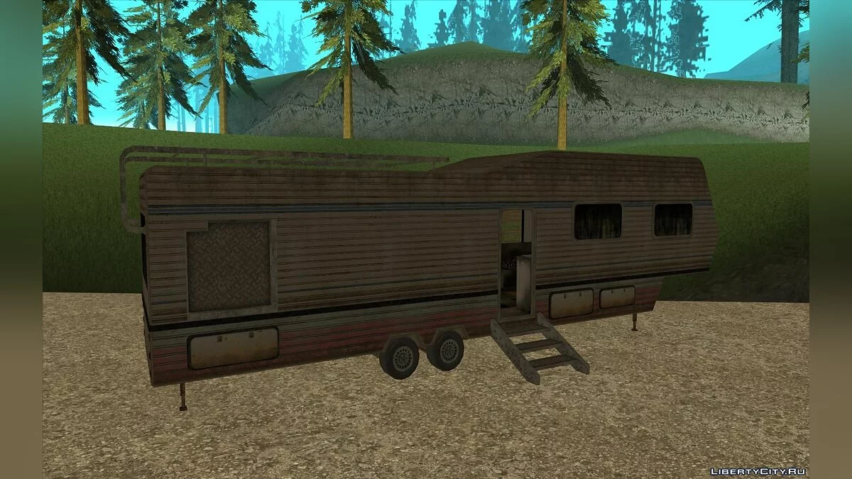 Updated Junkyard near Angel Pine / GTA San Andreas