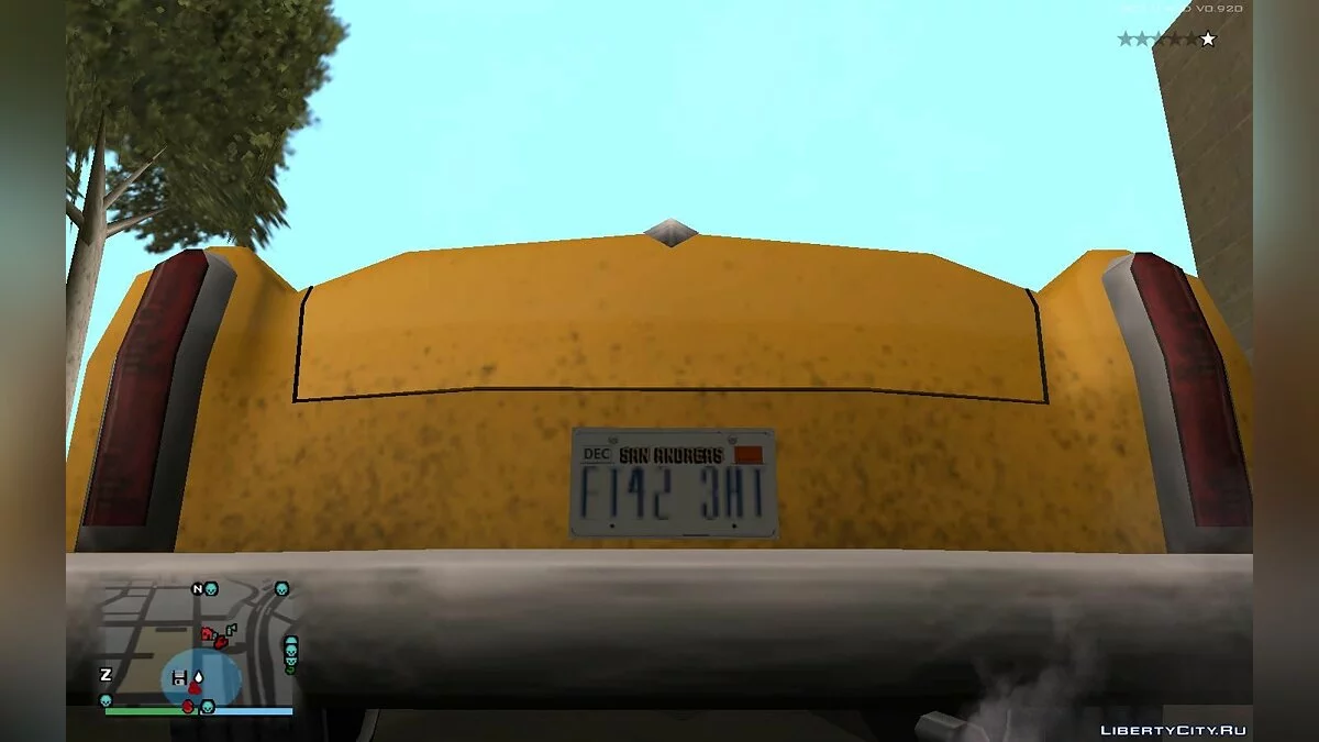 License Plates from GTA 5 / GTA San Andreas