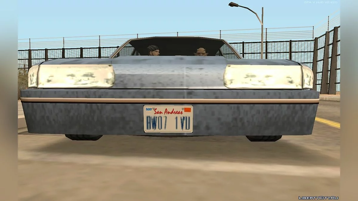 License Plates from GTA 5 / GTA San Andreas