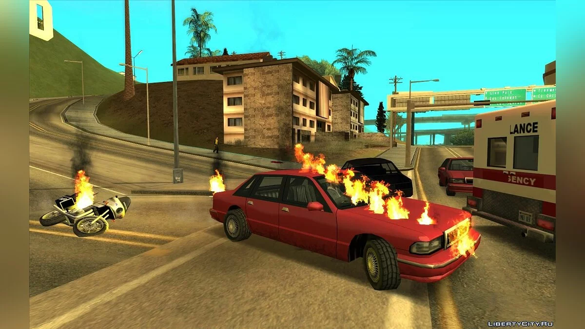 Покращені ефекти - Ефекти Безумства / GTA San Andreas