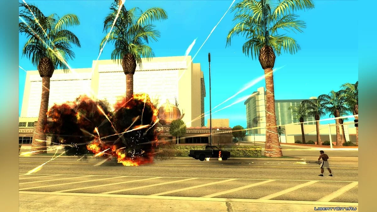 Покращені ефекти - Ефекти Безумства / GTA San Andreas