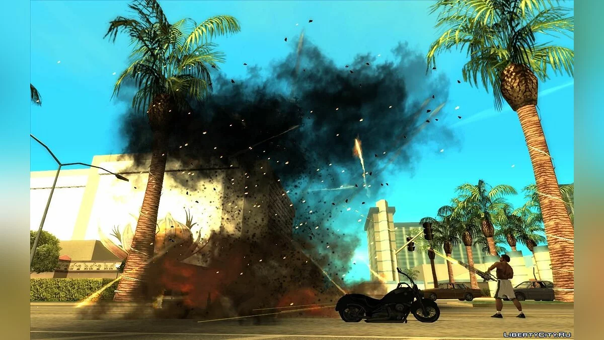 Покращені ефекти - Ефекти Безумства / GTA San Andreas