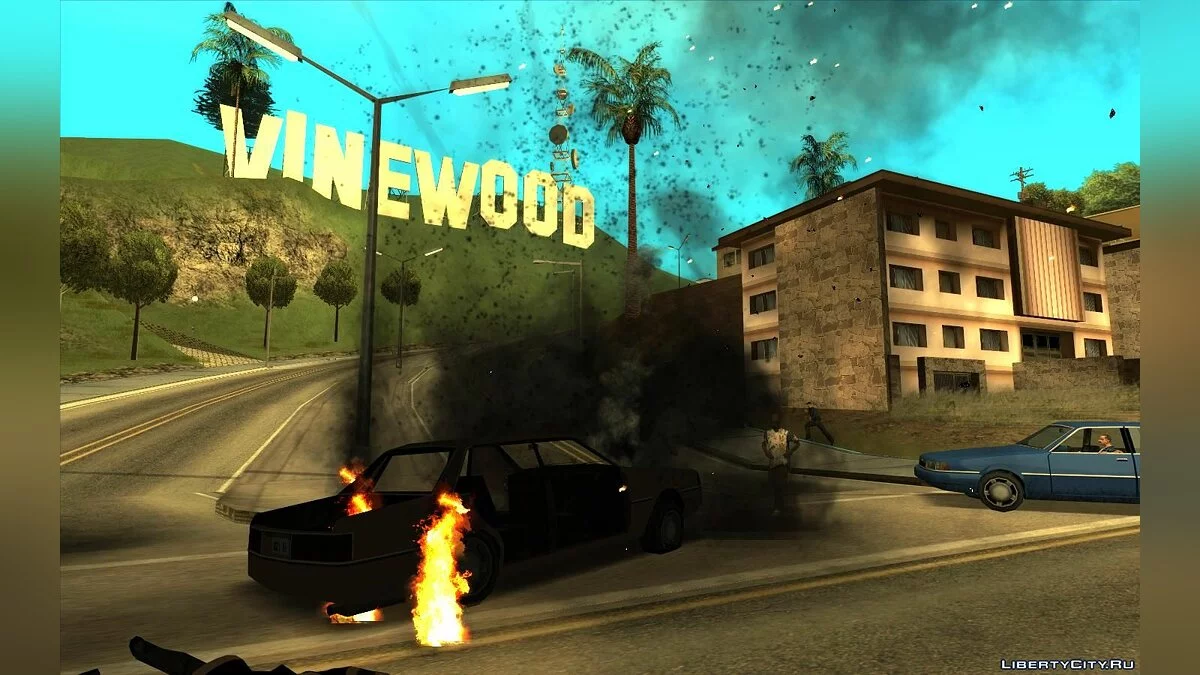 Покращені ефекти - Ефекти Безумства / GTA San Andreas