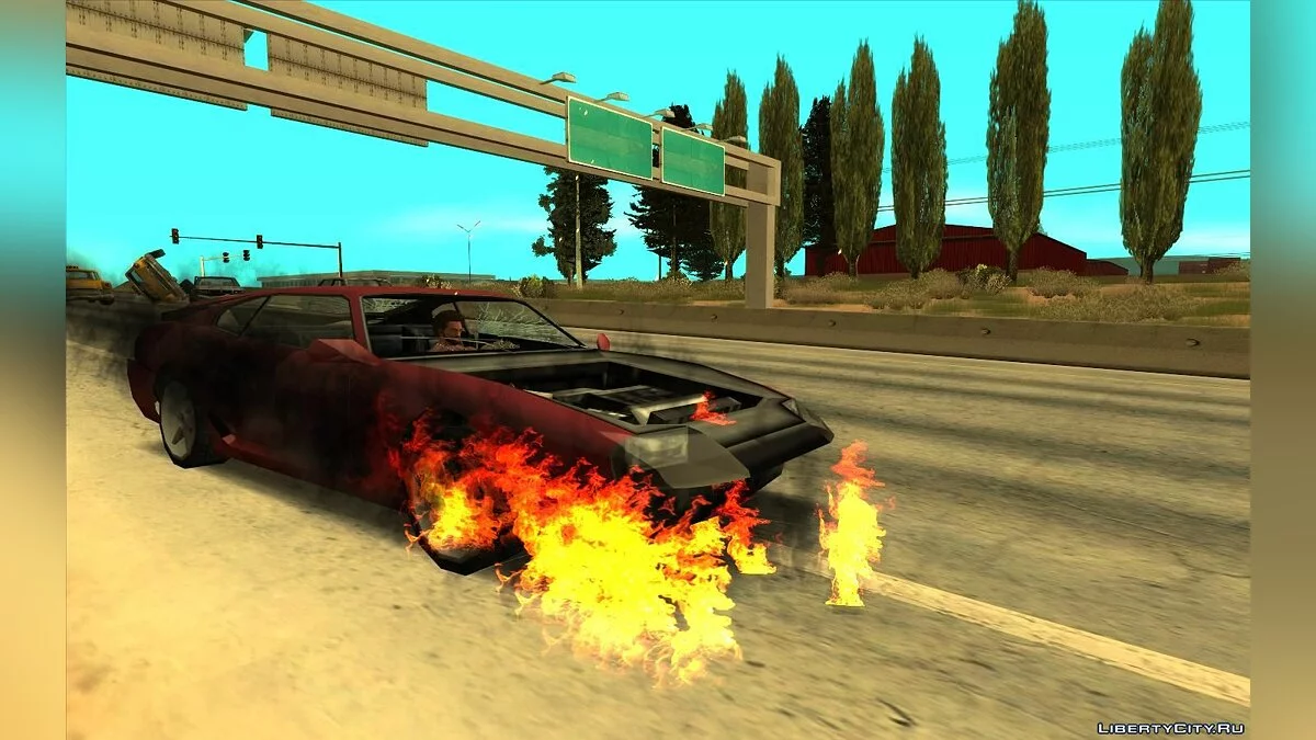 Покращені ефекти - Ефекти Безумства / GTA San Andreas