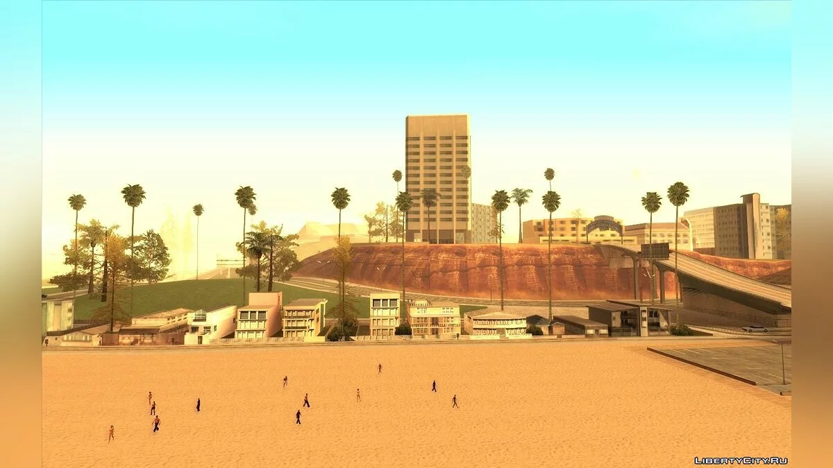 逼真的棕榈树(洛杉矶风格) / GTA San Andreas