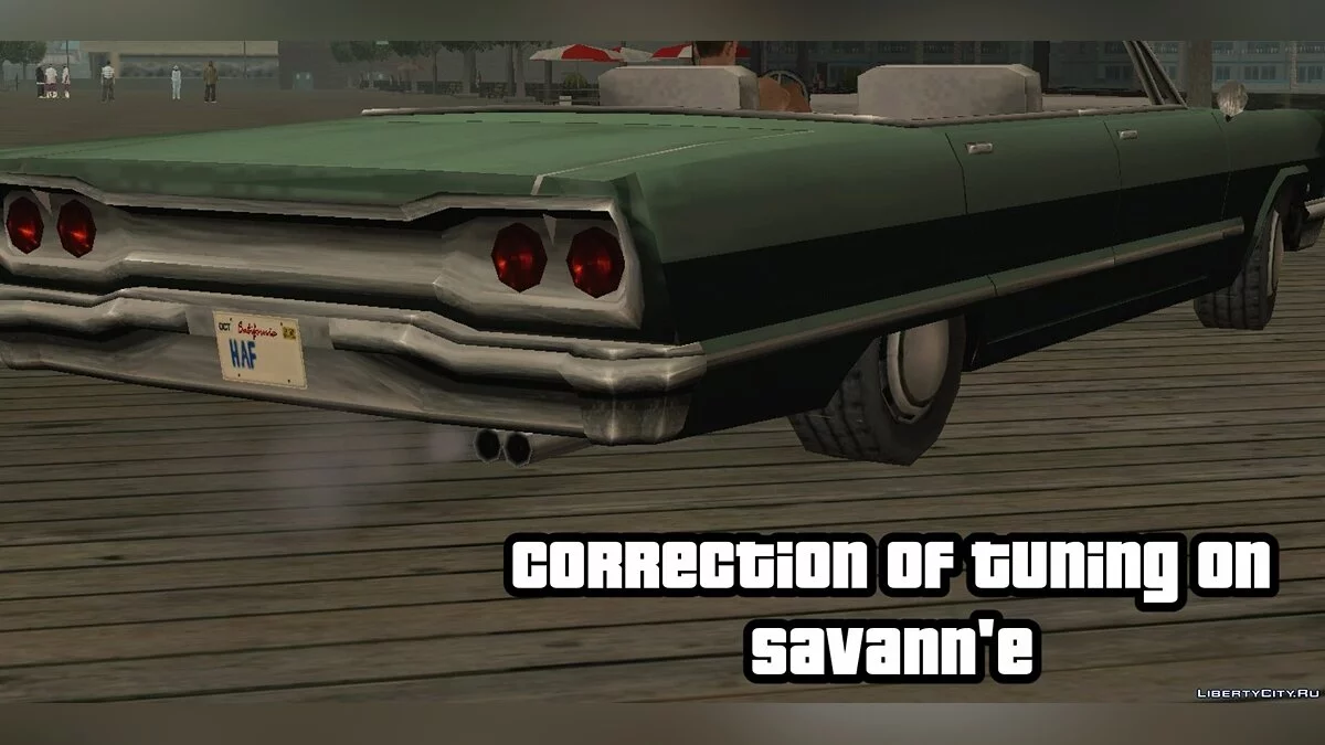 Виправлення тюнінгу на Саванні / GTA San Andreas