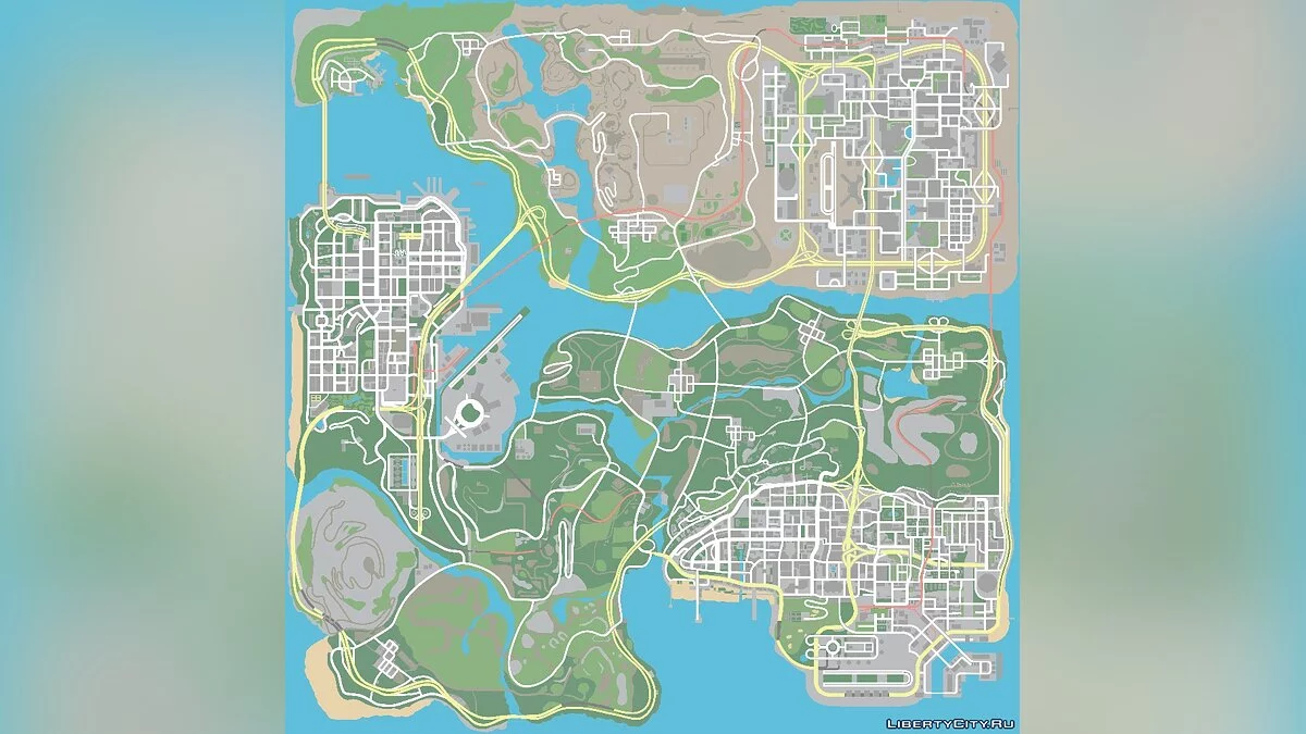 Benutzeroberfläche (HUD und Karte) im Stil von Watch Dogs 2 / GTA San Andreas