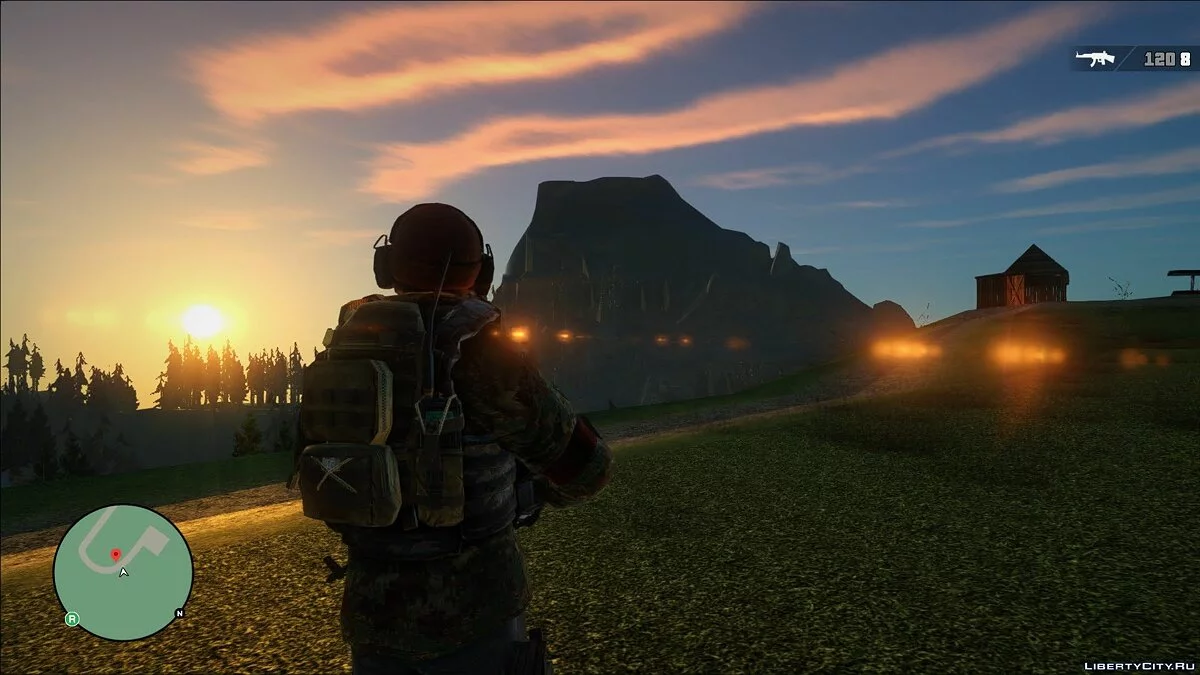 最小化HUD / GTA San Andreas