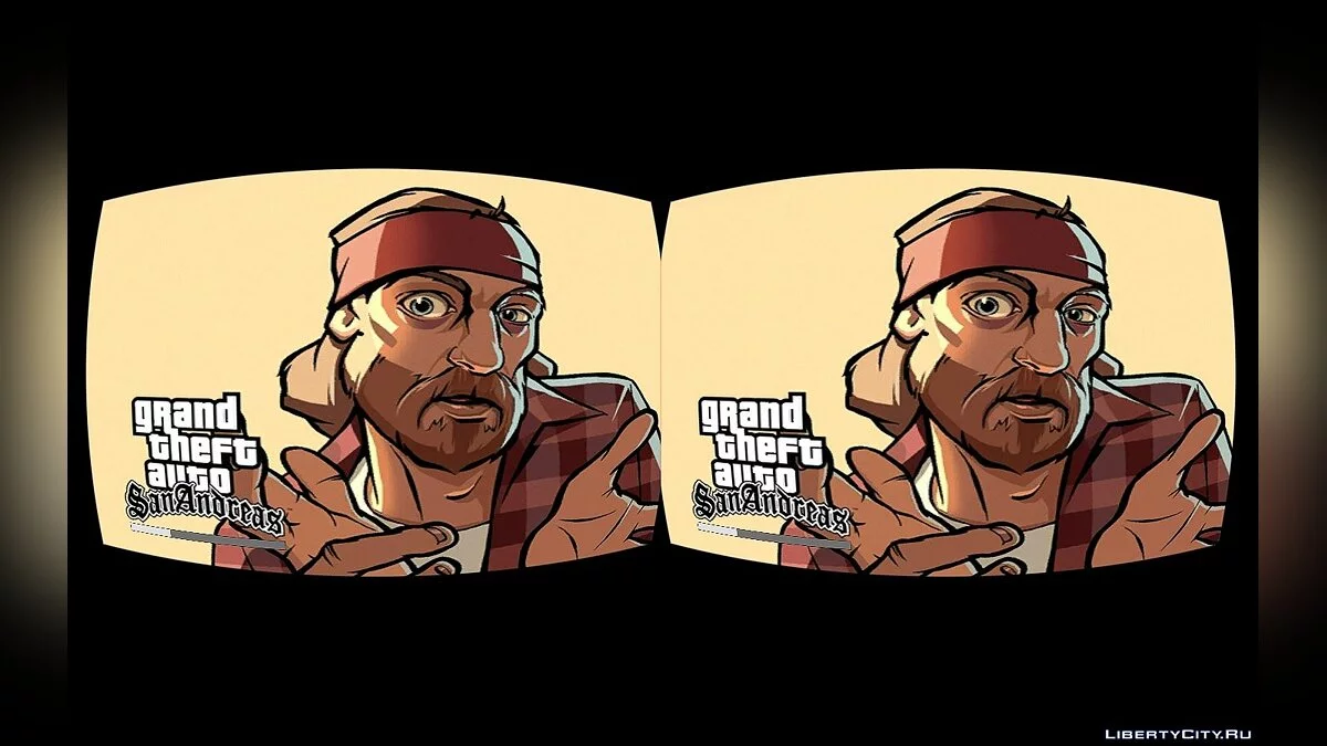 Возможность играть в очках виртуальной реальности  (VR) / GTA San Andreas