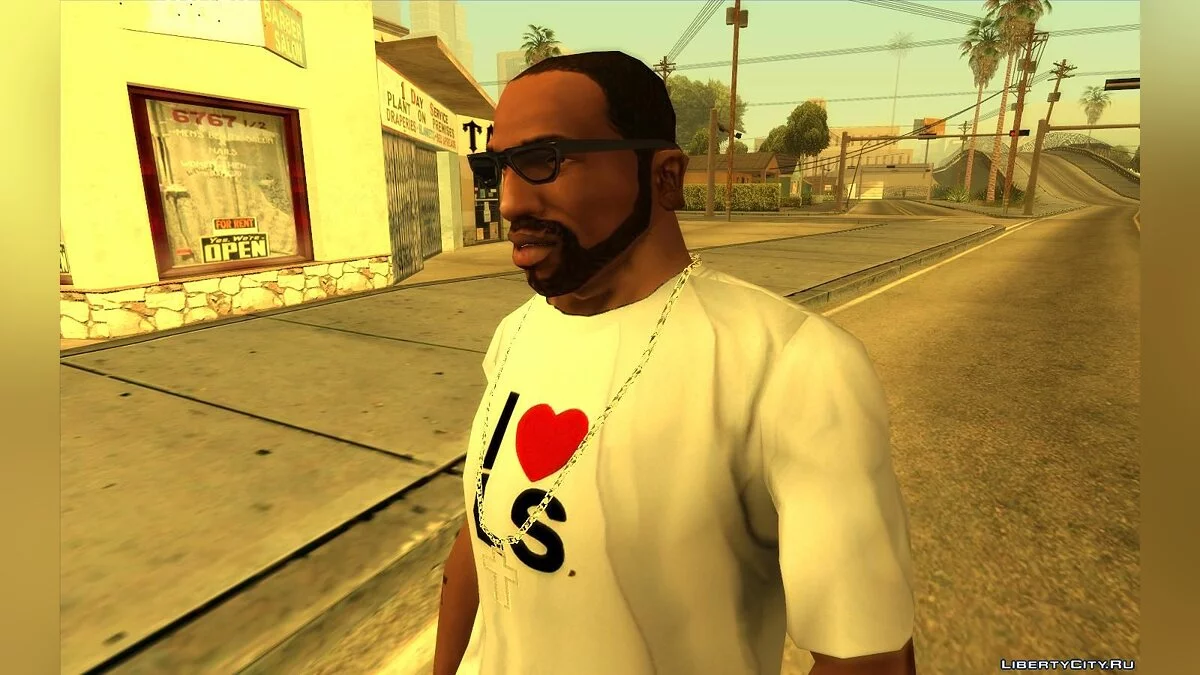 Ability to Choose Hairstyle and Beard / GTA San Andreas