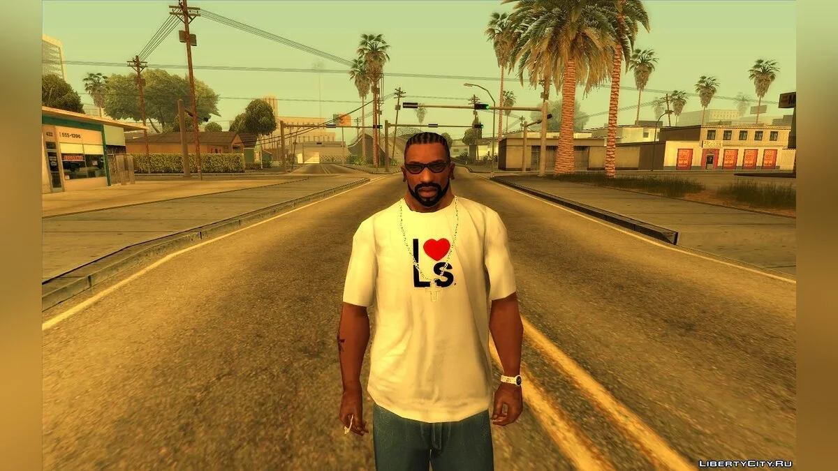 Ability to Choose Hairstyle and Beard / GTA San Andreas