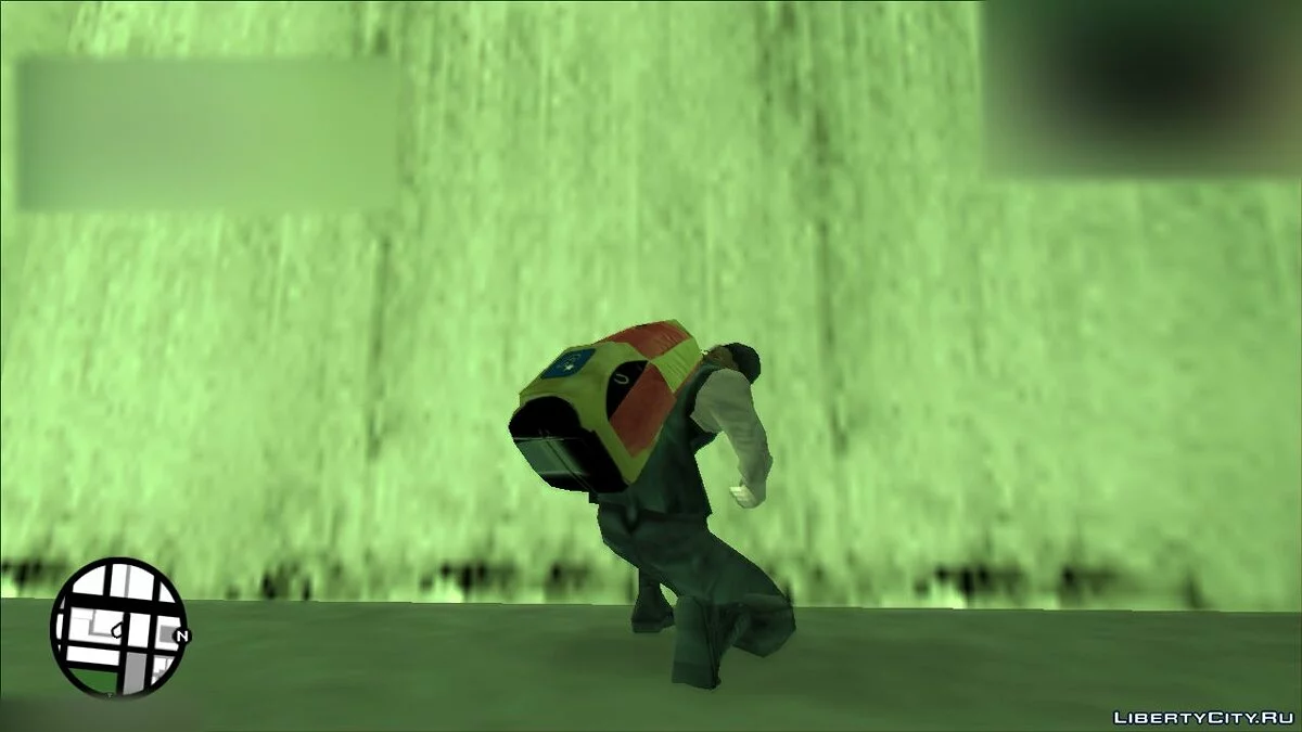 Parachute (pikupparachute) sans sangles de cuisse / GTA San Andreas