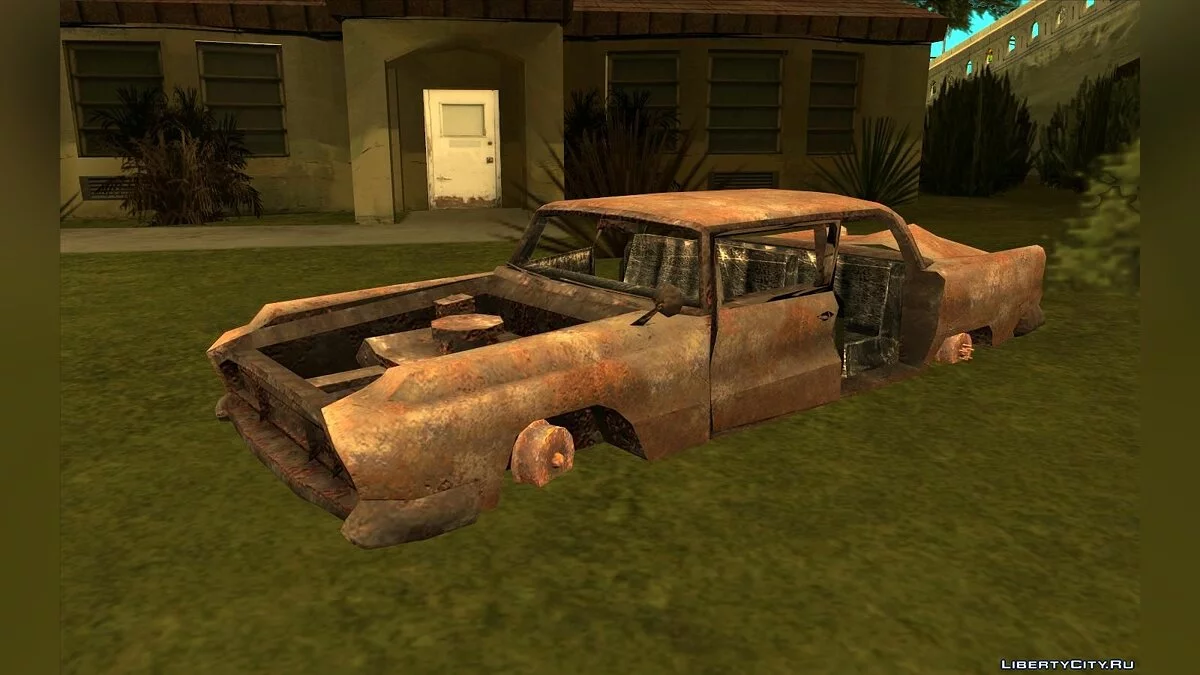 Autos abandonados - Oceanic y Hustler / GTA San Andreas