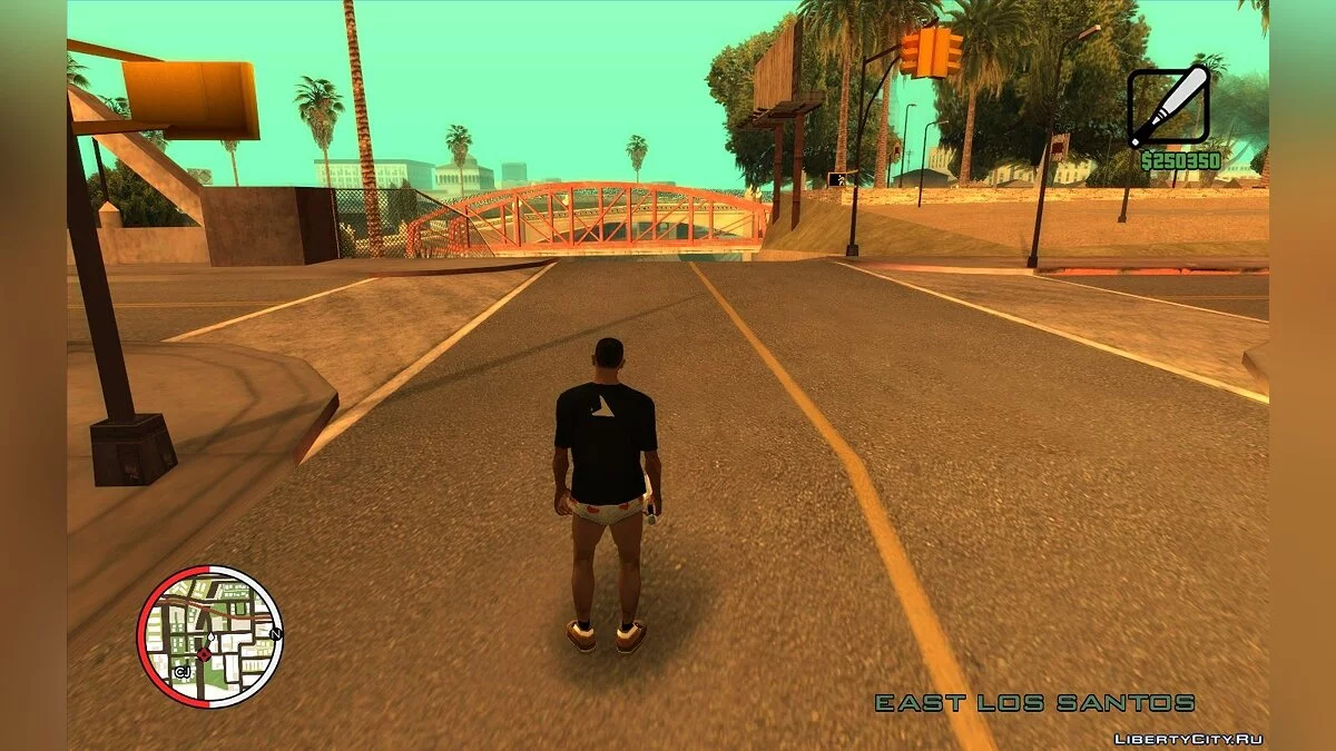 GTA 4 HUD بواسطة _AG v1.3 (أسلوب سان أندرياس) / جي تي إيه سان أندرياس