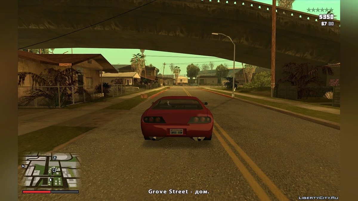 GTA 5 HUD від DK22Pac (стиль Сан Андреас) v0.925 / GTA San Andreas