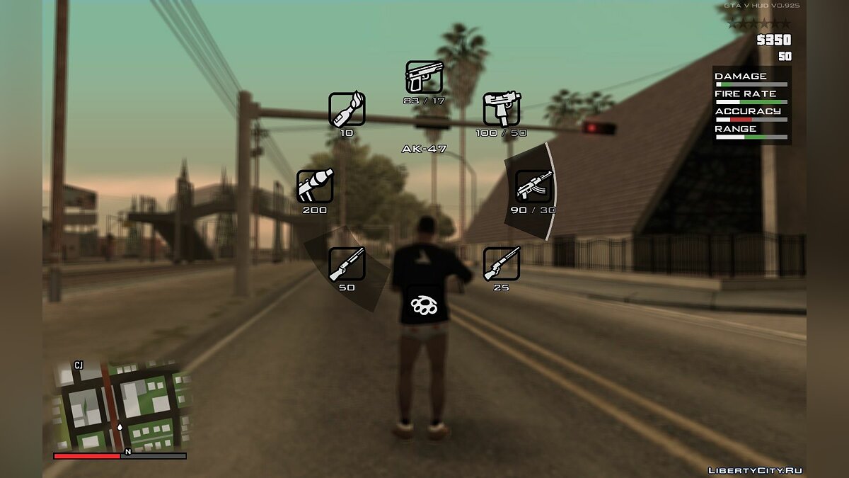 Download GTA 5 HUD by DK22Pac for GTA San Andreas (iOS, Android)