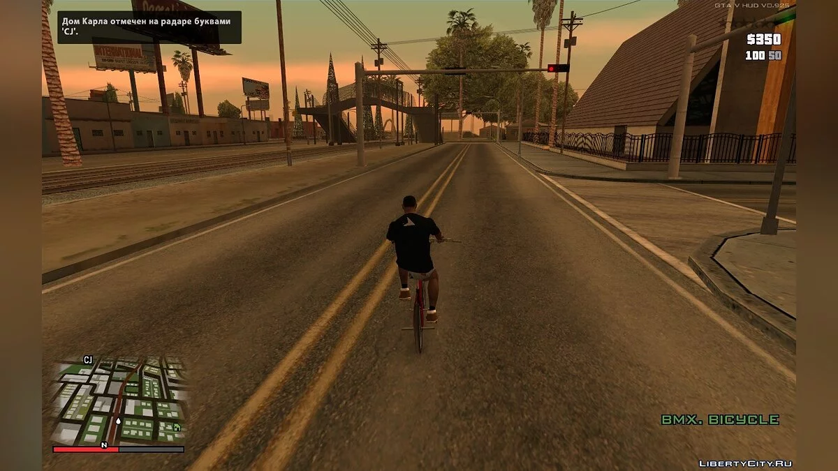 GTA 5 HUD від DK22Pac (стиль Сан Андреас) v0.925 / GTA San Andreas