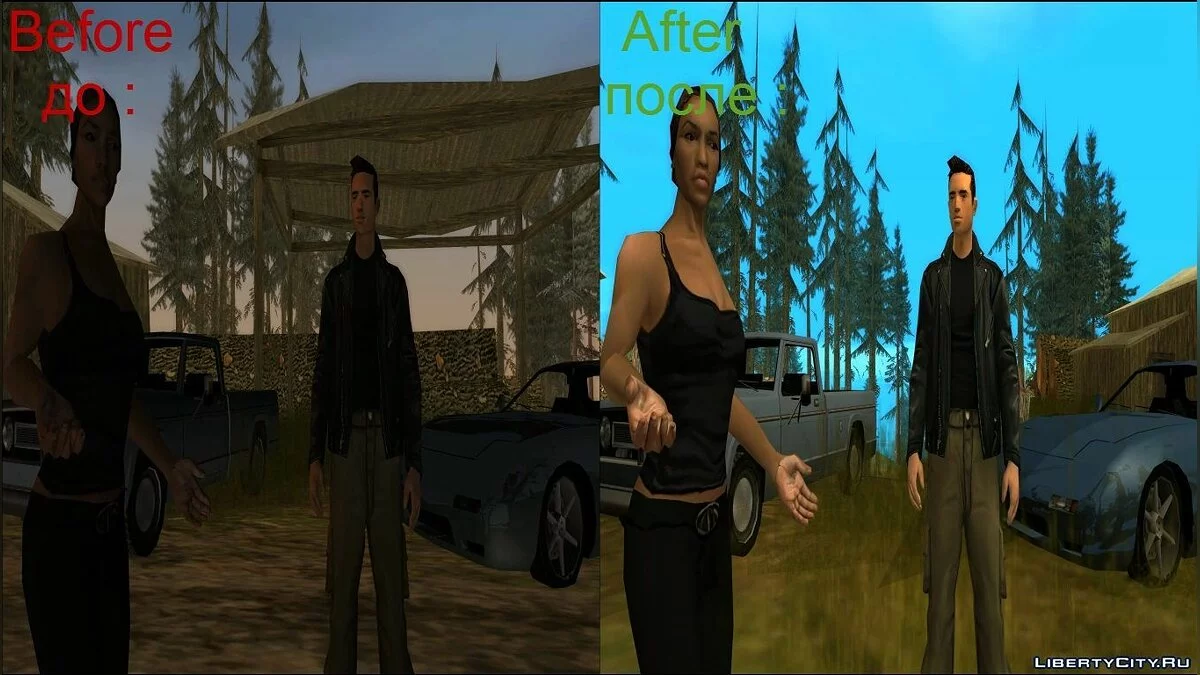 Виправлення катсцен GTA SA v2.0 / GTA San Andreas