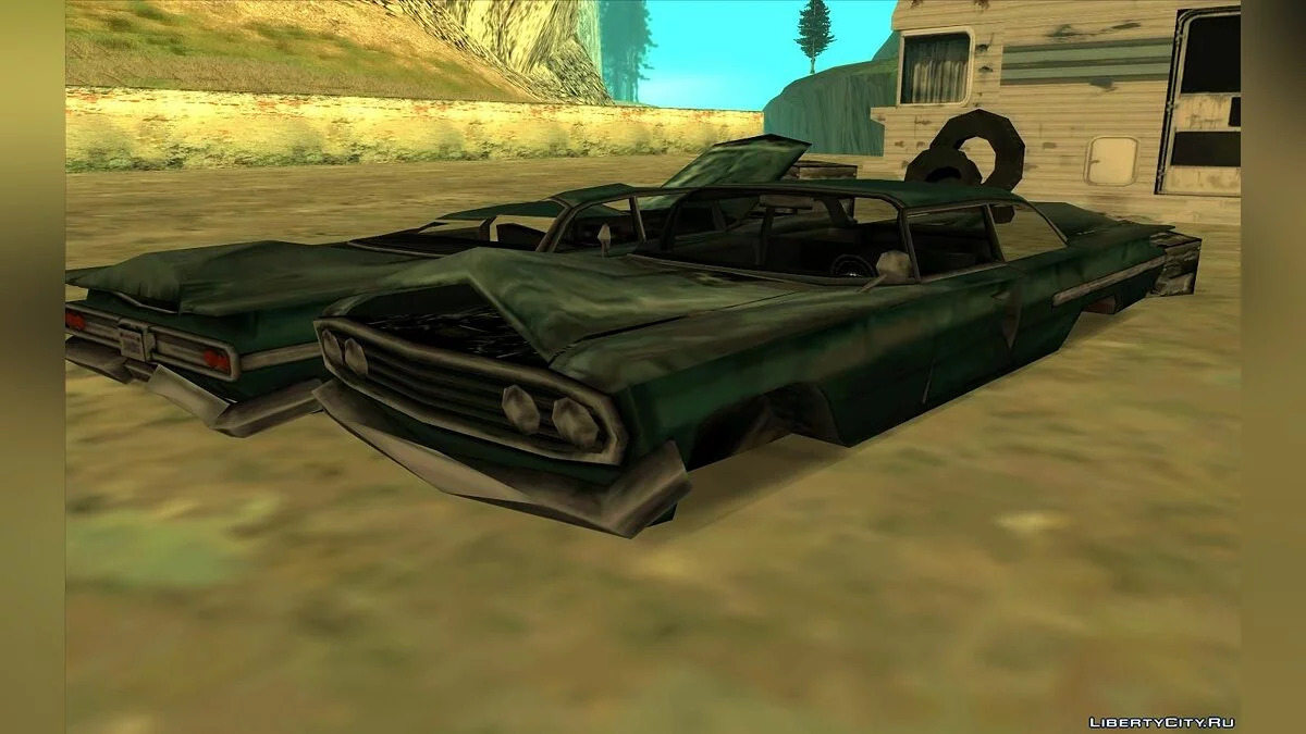 Reparatur verlassener Fahrzeuge - Prop Vehicles Project v1.1 / GTA San Andreas