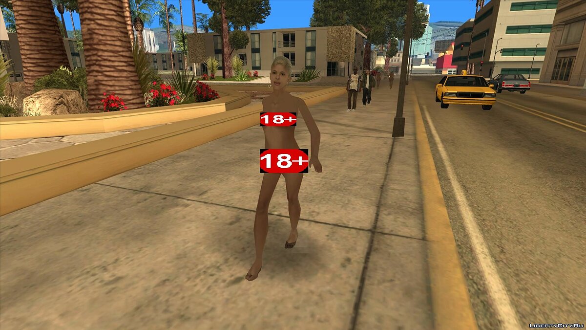 Download Nude Girl Peds Mod (Naked Girls) 18+ for GTA San Andreas photo