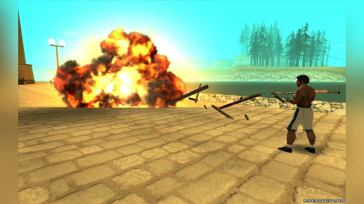 Реалистичные эффекты (Effects Mod by Ezekiel, обновление от 28.10.2022) / GTA San Andreas