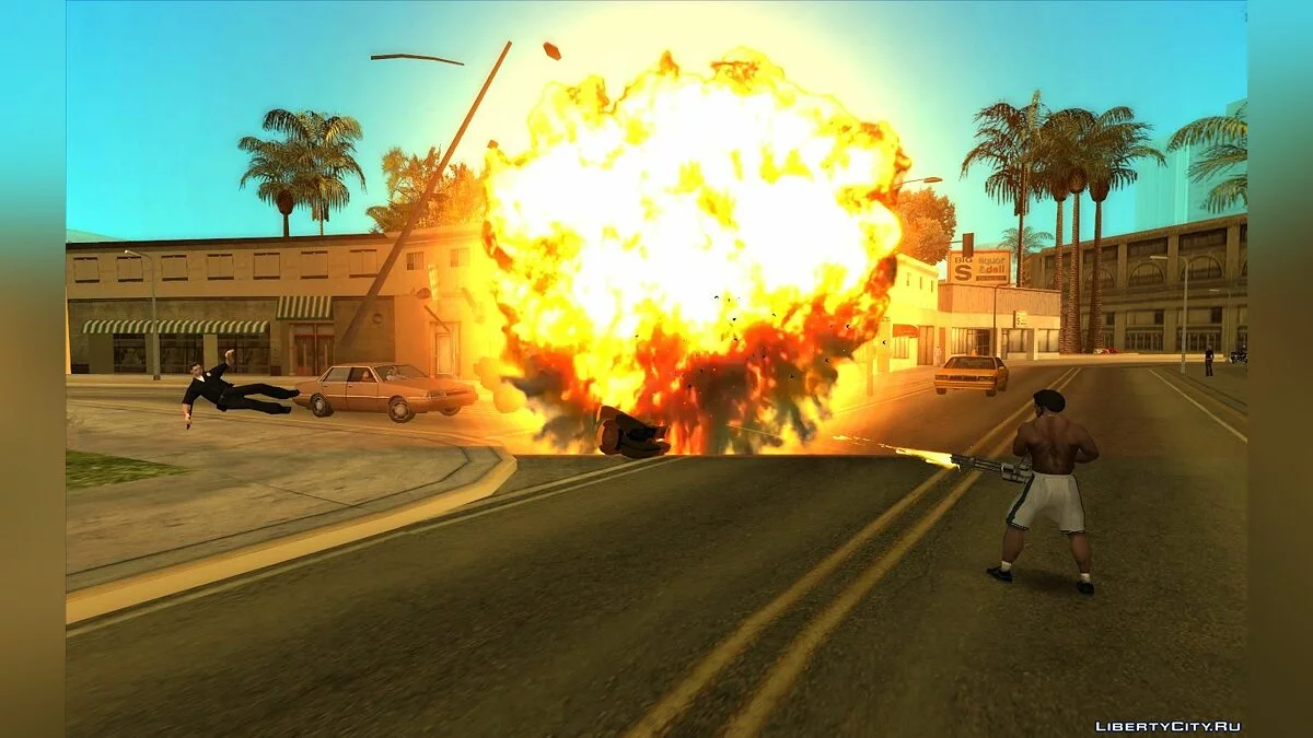 Реалистичные эффекты (Effects Mod by Ezekiel, обновление от 28.10.2022) / GTA San Andreas