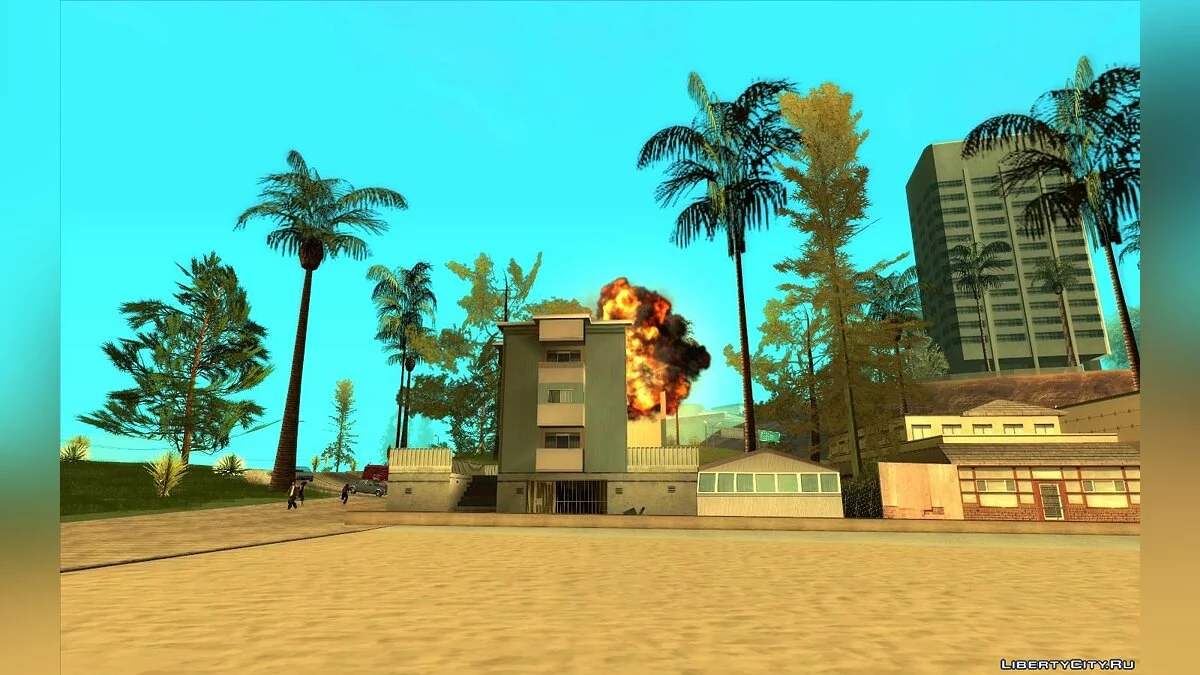 Реалистичные эффекты (Effects Mod by Ezekiel, обновление от 28.10.2022) / GTA San Andreas