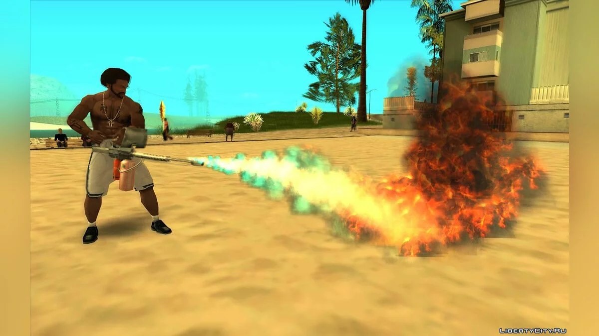 Реалистичные эффекты (Effects Mod by Ezekiel, обновление от 28.10.2022) / GTA San Andreas