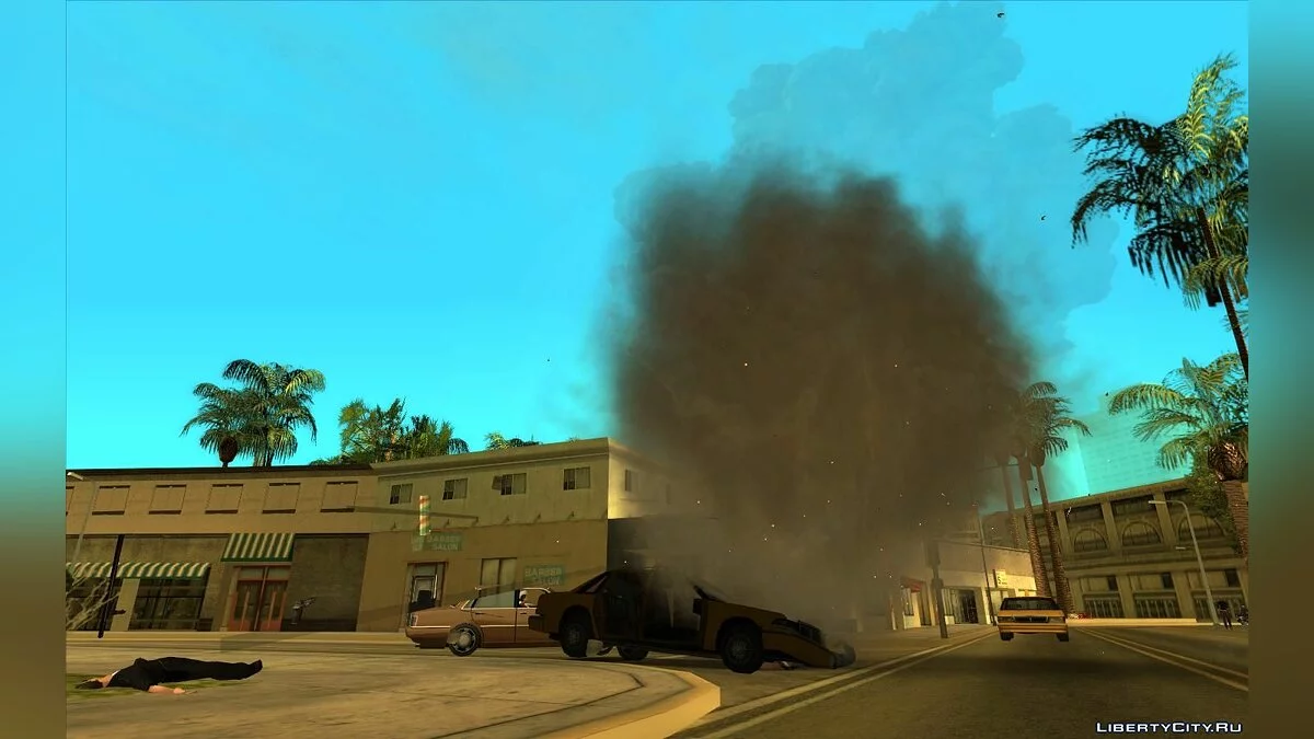 Реалистичные эффекты (Effects Mod by Ezekiel, обновление от 28.10.2022) / GTA San Andreas